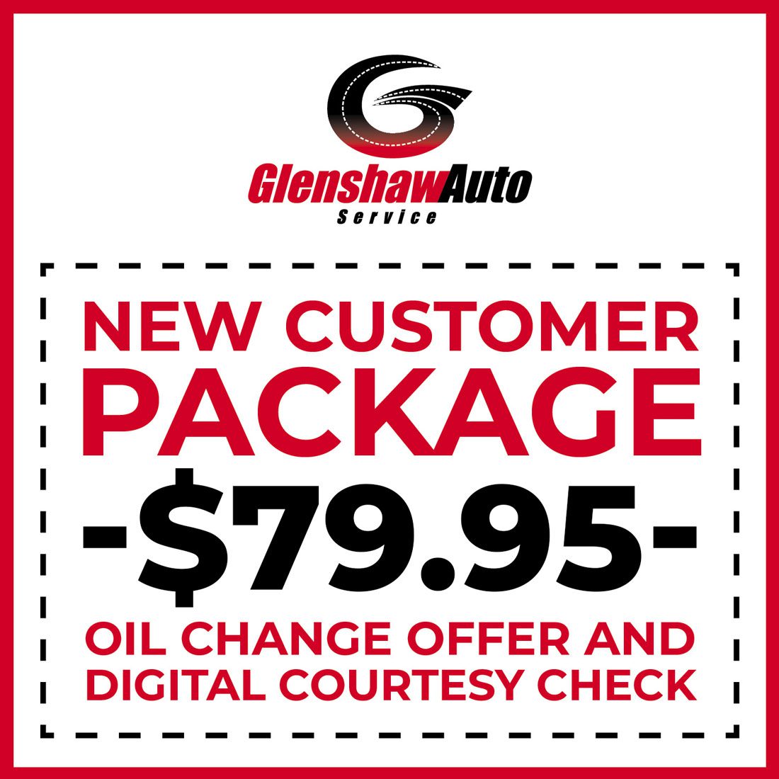 New Customer Package for $79.95